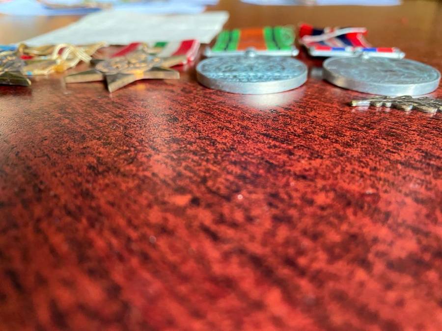 UNNAMED MEDAL GROUP- WW2