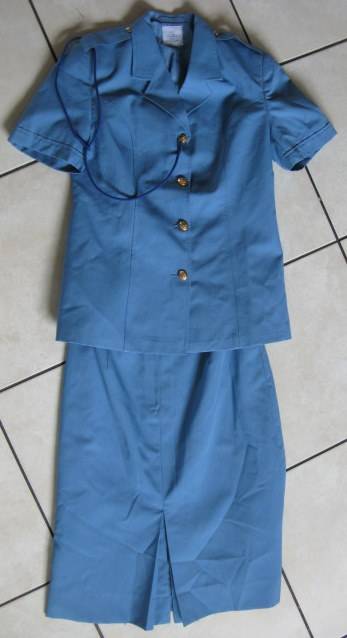 SAP WOMANS UNIFORM EARLY 90'S.  JACKET SIZE MEDUIM.