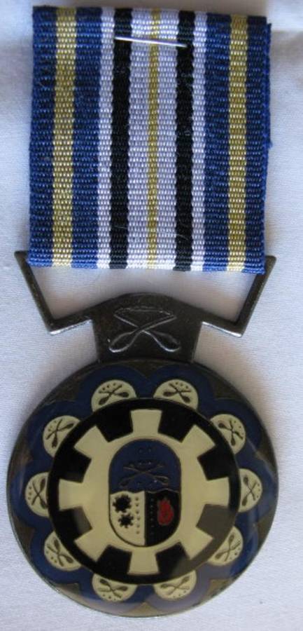 GAZANKULU POLICE FAITHFUL SERVICE FULL SIZE MEDAL.