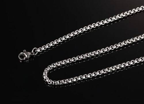VNOX Stainless Steel Eagle LIVE TO RIDE Bikers Chain & Pendant in Gift Box