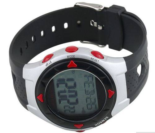 Waterproof HEART RATE MONITOR Watch With Calories Counter & Exercise Mode