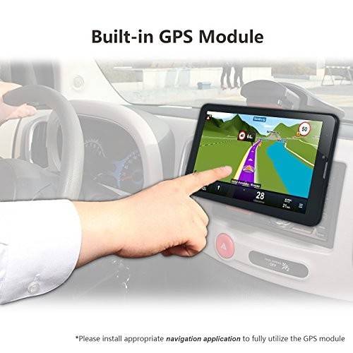 7" Android Smartphone Tablet, Wi-Fi, 3G, Dual Sim Cards, Dual Cameras, Touch Screen, GPS - GOLD