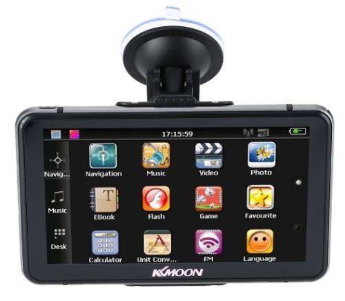 7" HD Touch Screen GPS Navigation - 4GB, FM, MP3, Video Player - IGO SA Maps