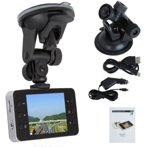 2.4" DVR Camera & Cam Recorder For Vehichle, Motion Detection. G-Sensor, Night Vision