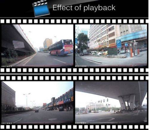 2.4" DVR Camera & Cam Recorder For Vehichle, Motion Detection. G-Sensor, Night Vision