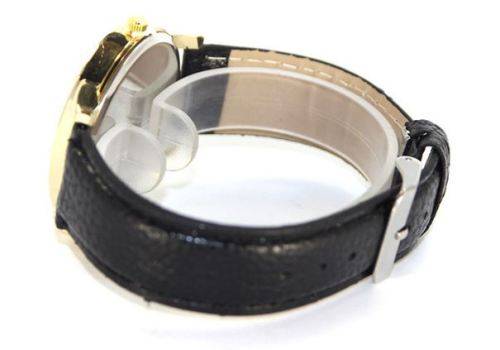 Luxury Leather Geneva Crystal Quartz Wrist Watch in Complimentary Gift Box