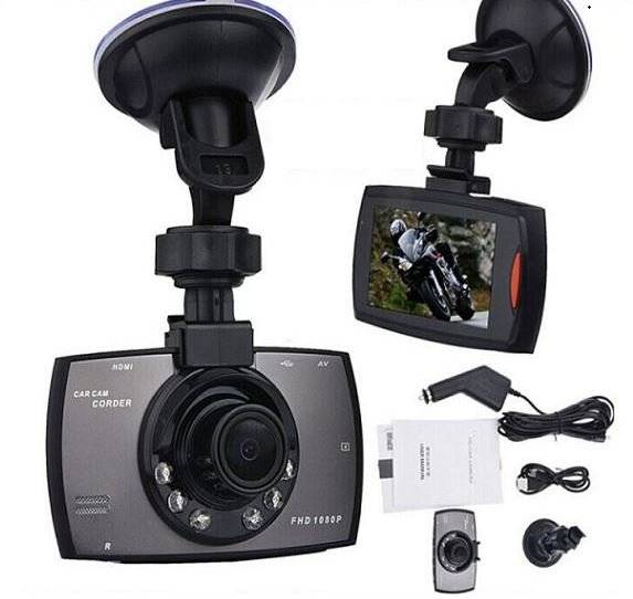HD DVR Camera & Cam Recorder For Vehicle, Motion Detection, G-Sensor, Night Vision