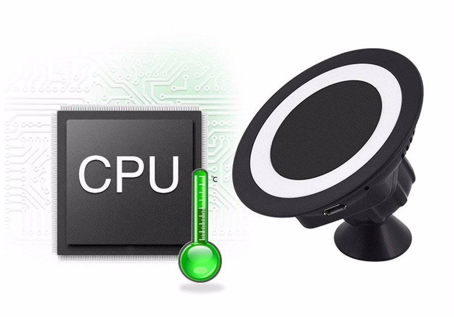 360 Degree Rotating Wireless Car Charger For iPhone and Android Phones, Tablets and Devices