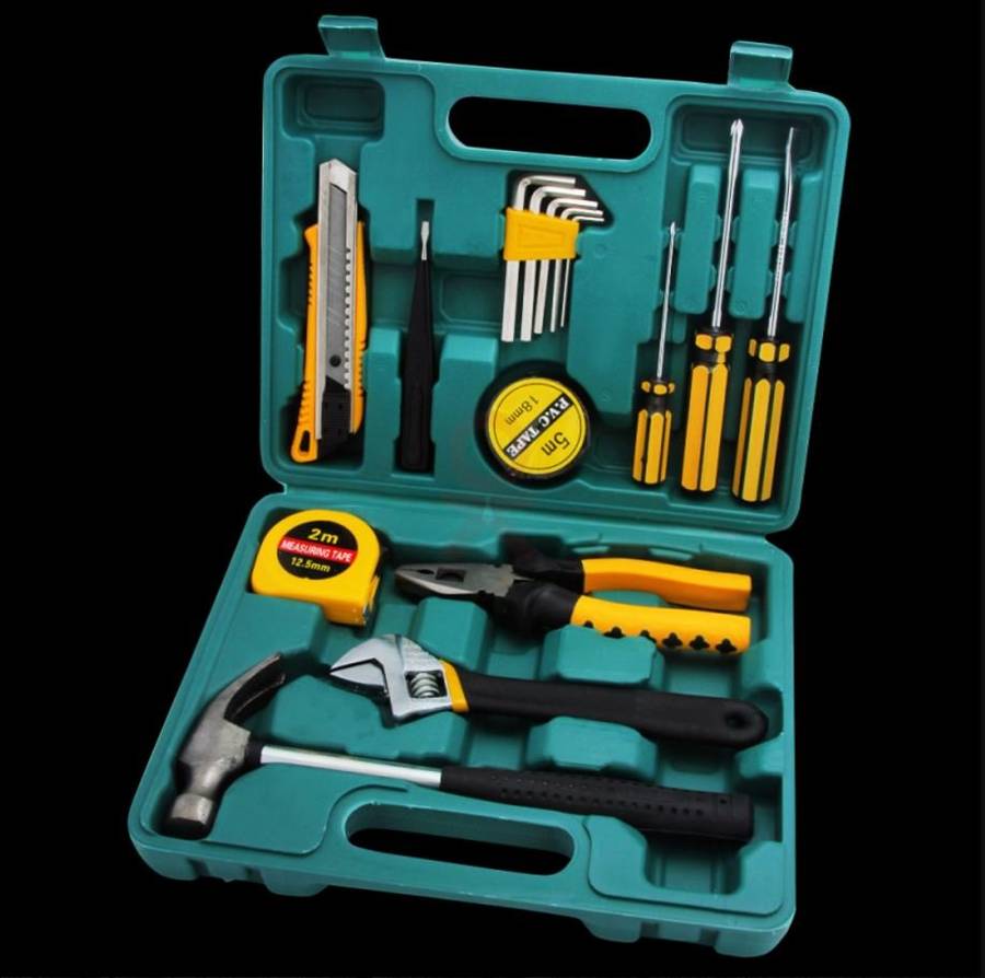 16 Piece Combination Tool Set - Quality Tools All Compact in a Case