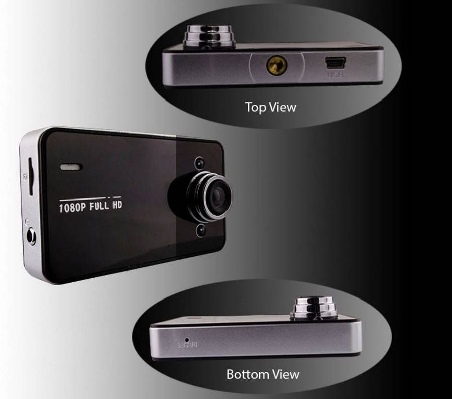 2.4" Full HD DVR Camera & Cam Recorder For Vehichle, Motion Detection. G-Sensor, Night Vision