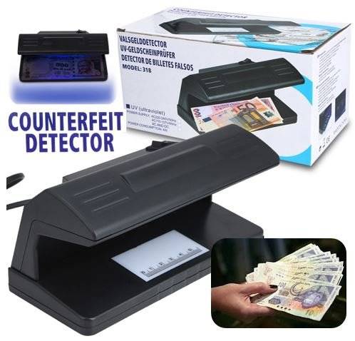 Fluorescent UV Blue Lamp Counterfeit Money Detector