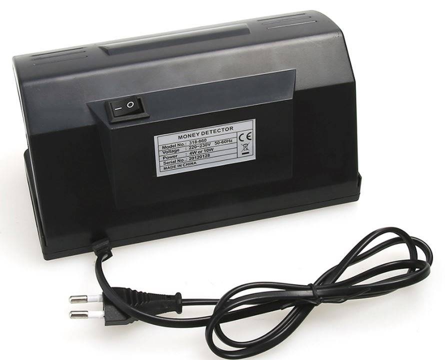 Fluorescent UV Blue Lamp Counterfeit Money Detector