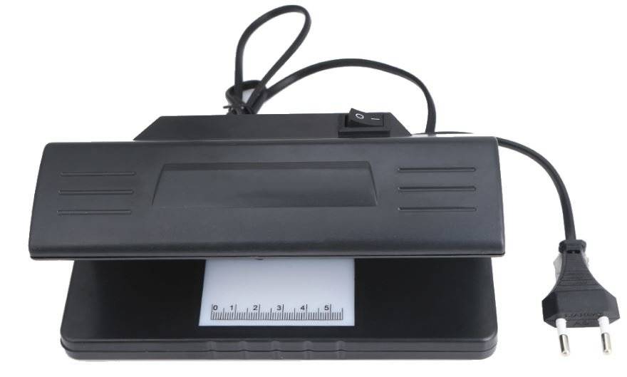 Fluorescent UV Blue Lamp Counterfeit Money Detector