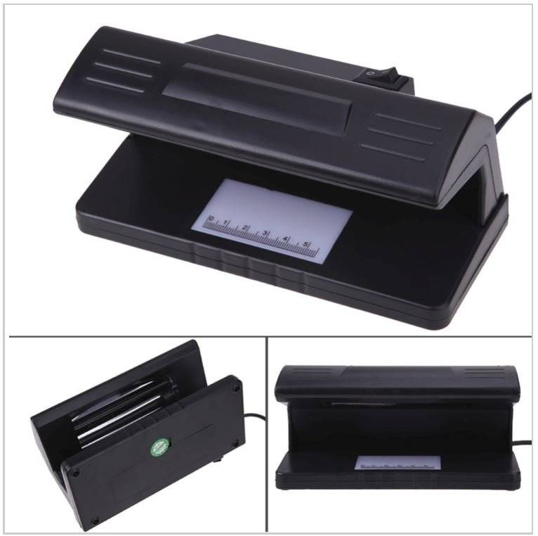 Fluorescent UV Blue Lamp Counterfeit Money Detector