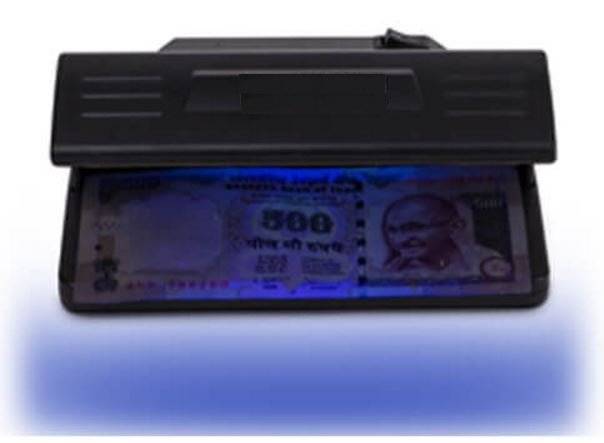 Fluorescent UV Blue Lamp Counterfeit Money Detector