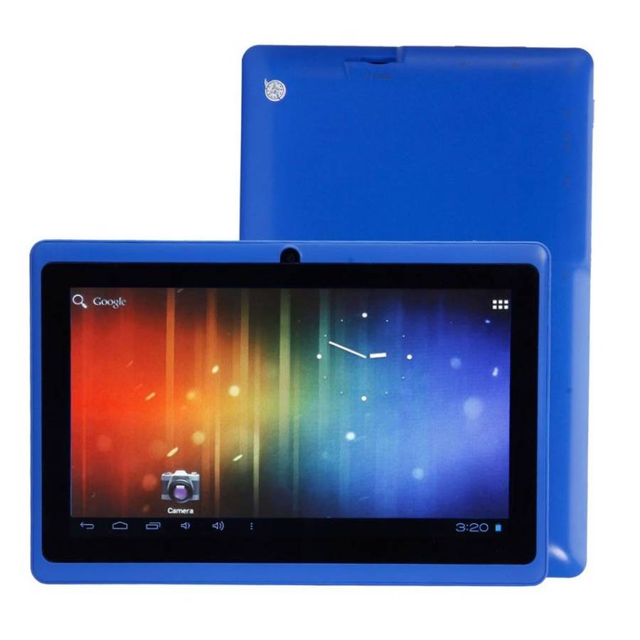 7" Dual Core, Android 4.2., 4 GB, Dual Cameras, Wi-Fi, Bluetooth etc. - Blue