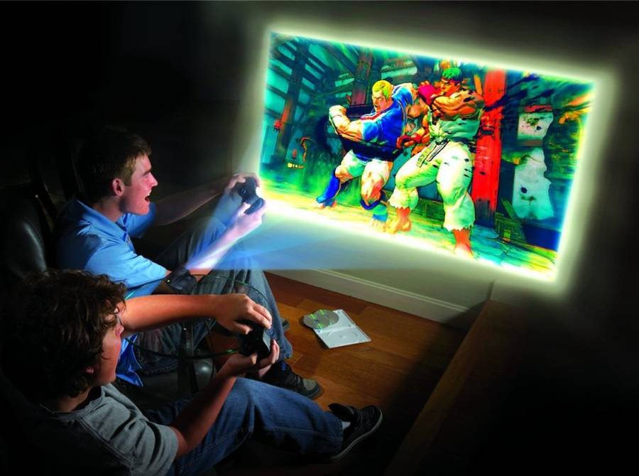 HD 1080P LED Multimedia Projector & Home Theater Cinema & Remote - AV, TV, VGA, HDMI, USB, SD, WTC