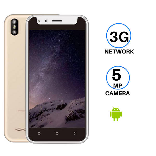 5" Android 6.0 Quadcore Smartphone - 4GB, Dual Sim, Dual Camera, IPS LCD Touch screen & EXTRA'S