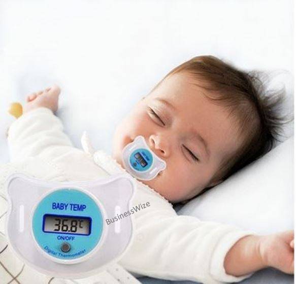 A fantastic new pacifier that take your little ones temperate