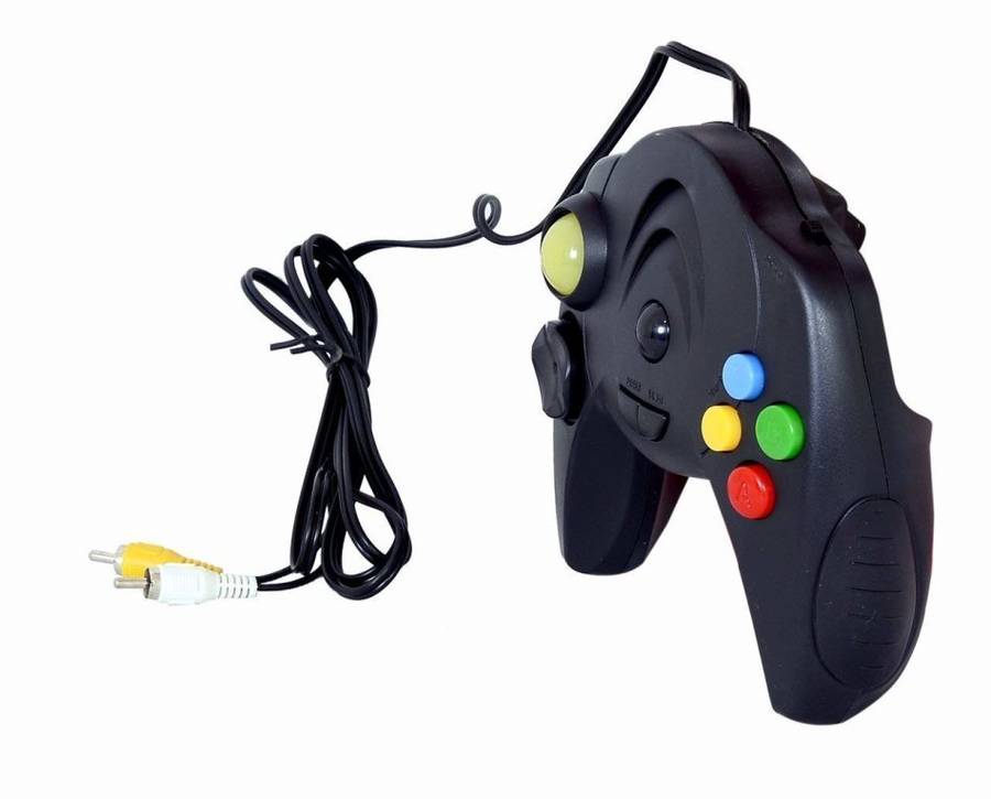 My Arcade 108000 in 1 Game System comes with 108000 built-in games.  Just Plug into TV and play