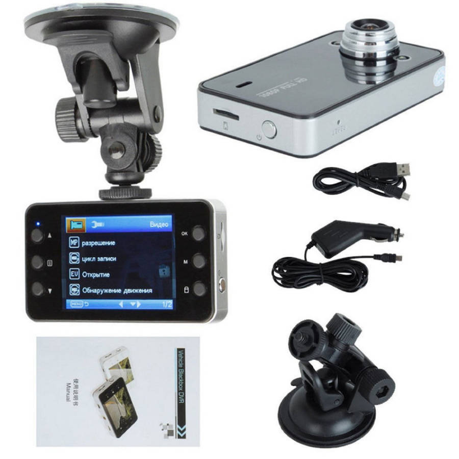 2.4" HD 1080P Car Camera & Video Recorder, G-Sensor, Night Vision, Loop Recording, Motion etc.