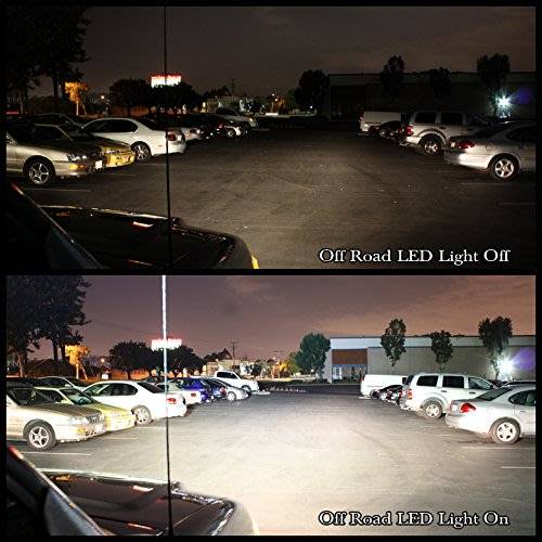 24" 120W Straight Waterproof LED Flood Spot Light Bar