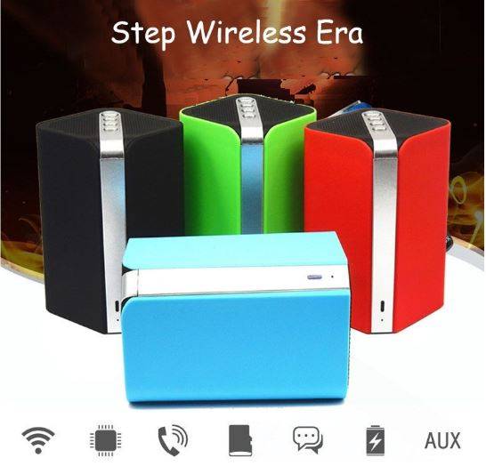 Portable Wireless Bluetooth Subwoofer Speaker with Hands-free Mic, Support FM Radio, SD Card & USB