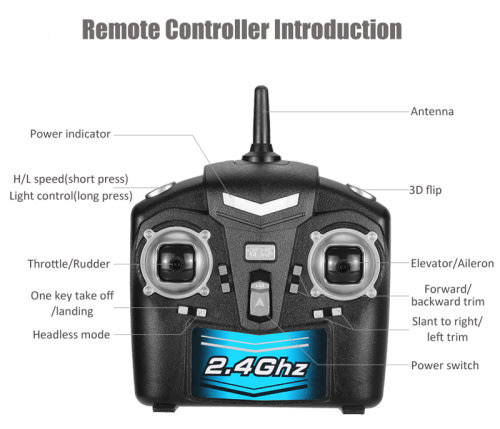 X10 Space Explorer Remote Control Drone 2.4GHz 4.5CH with an Awesome 50cm Wingspan