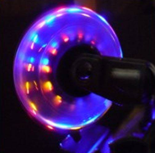 Three Wheel Metal Folding Skate Scooter with Led Lights & Double Back Wheels
