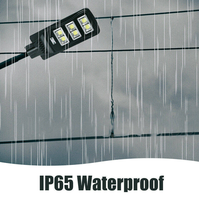 90Watt LED SOLAR Street Light with Remote, PIR, Motion Sensor, Waterproof with 3 Lighting Modes