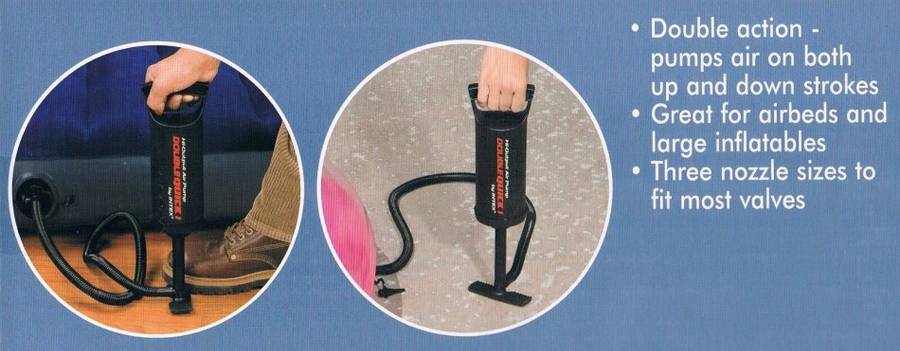 Super Air Pump  Double Quick Volume