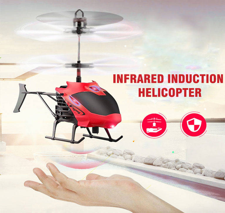 Infrared Intelligent Hand Induction Helicopter, Magically Flies and controlled by your Hand