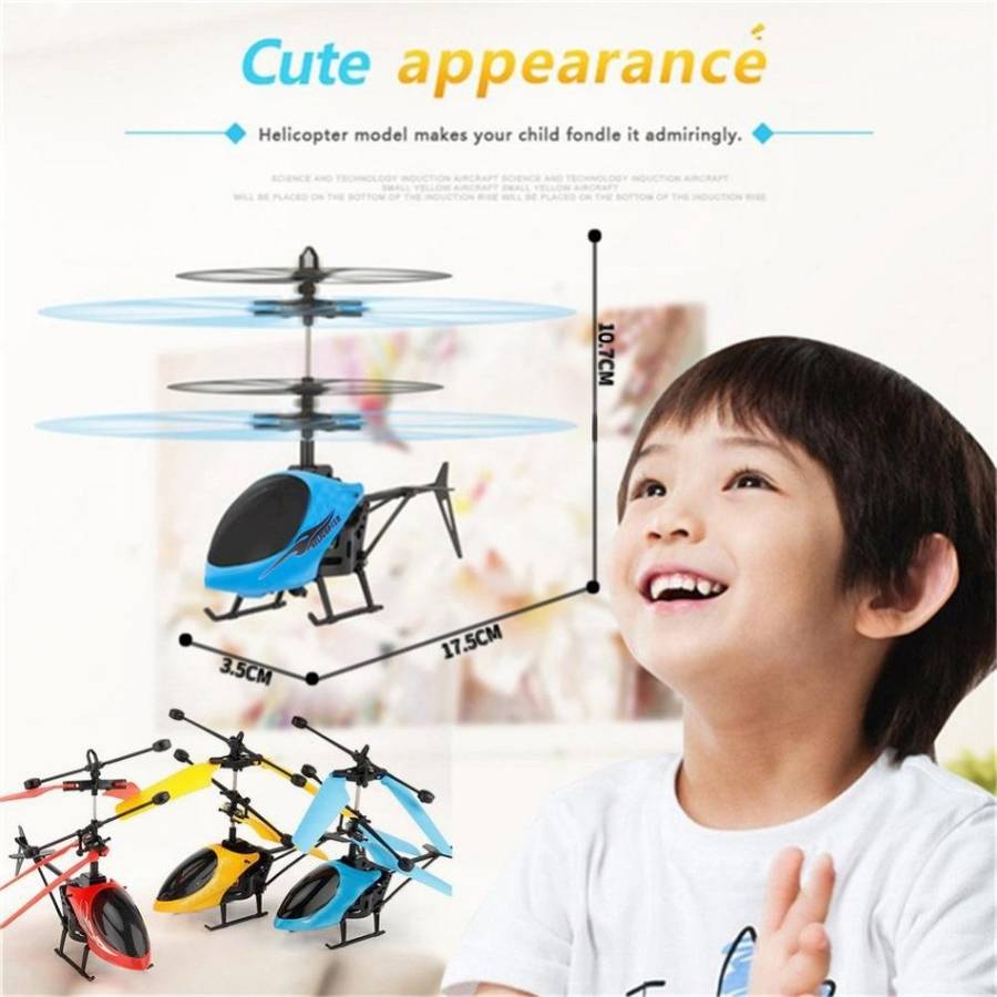 Infrared Intelligent Hand Induction Helicopter, Magically Flies and controlled by your Hand