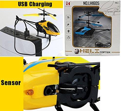 Infrared Intelligent Hand Induction Helicopter, Magically Flies and controlled by your Hand