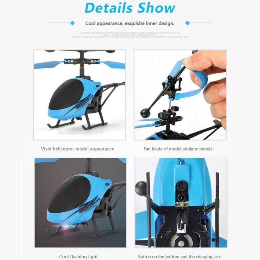 Infrared Intelligent Hand Induction Helicopter, Magically Flies and controlled by your Hand
