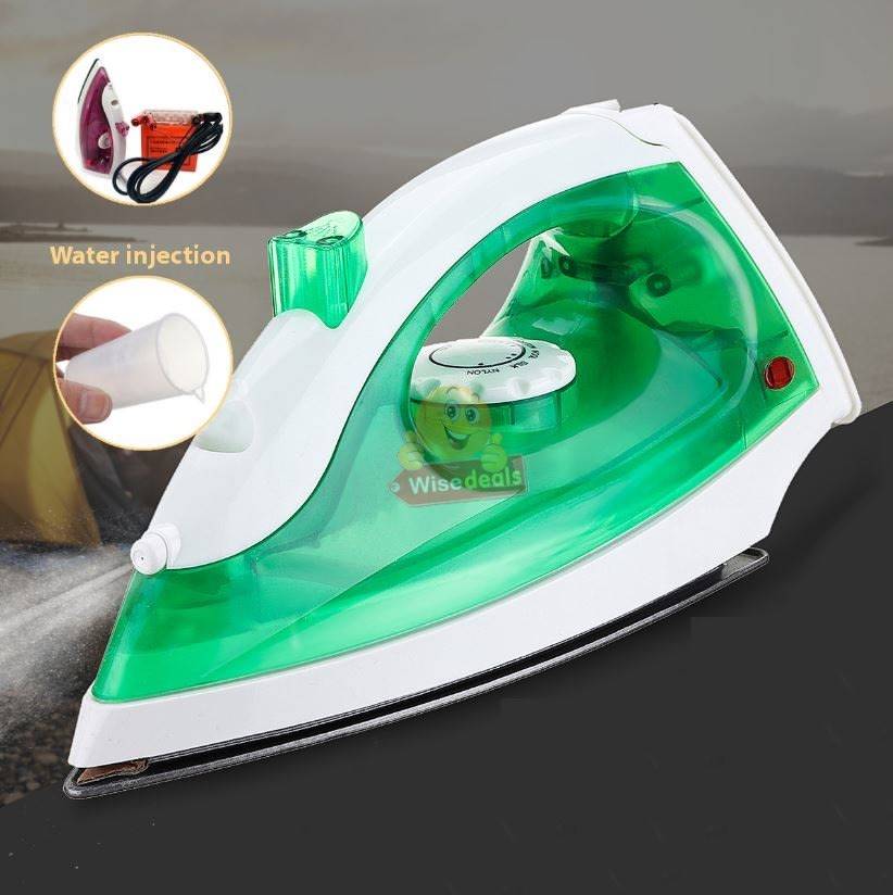 12V Non-Stick Electric STEAM IRON - Ideal For Camping or Power Outage