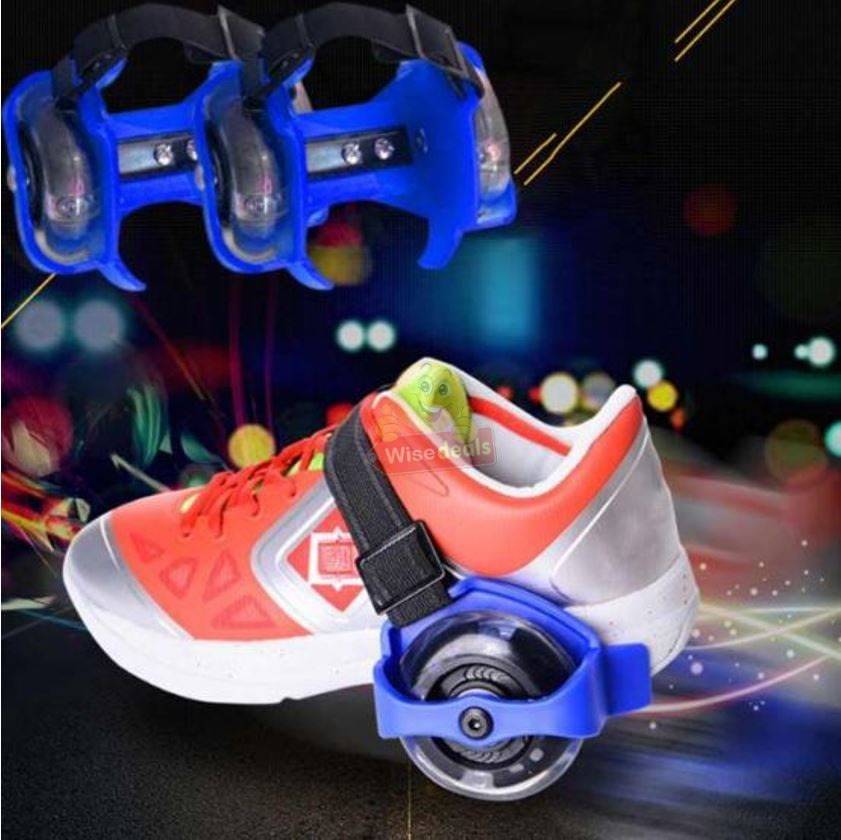 Adjustable LED Flashing Roller Skates, Lightweight, Firm and Durable
