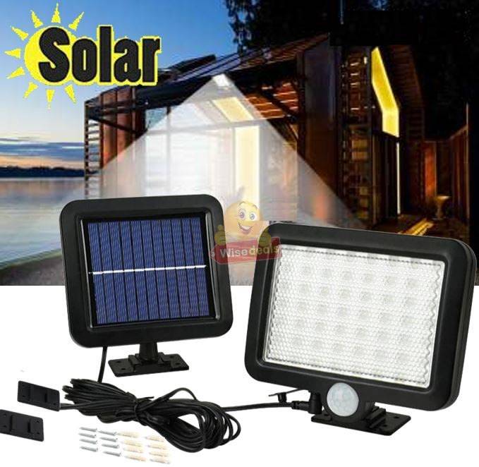 Multi-Functional SOLAR Energy PIR Motion Sensor Detection Flood Light Kit