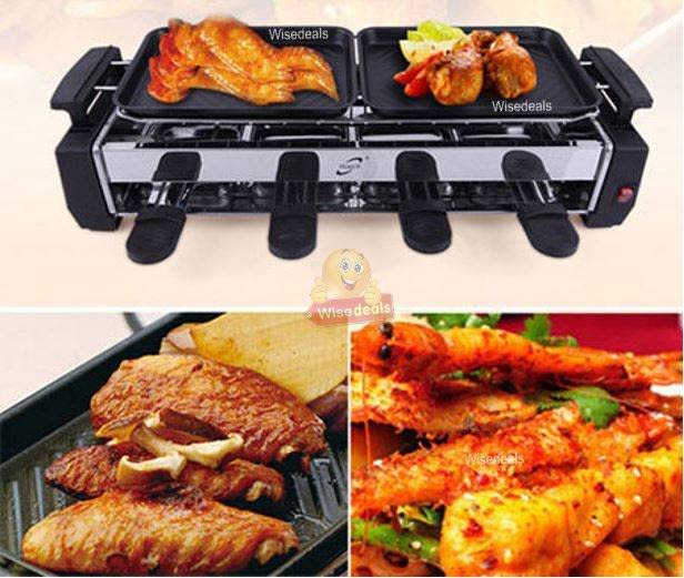 Light & Portable Smoke Free Electric BBQ Grill