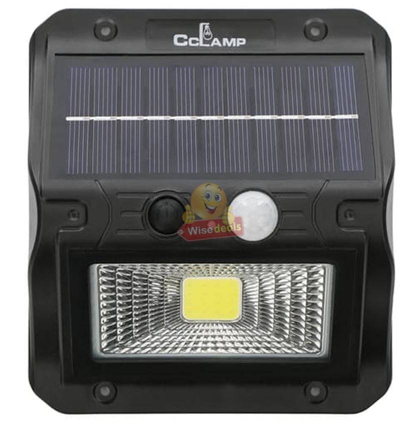 Super Bright COB & 20 LED SOLAR Wall Light with 3 Modes and 3000mAh Battery