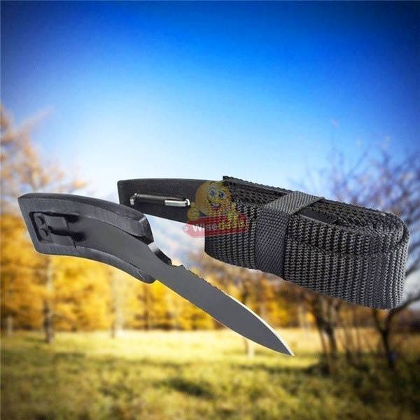 Be Prepared with this Belt with Buckle knife.  Use Indoor, Outdoor, Camping, Hiking, Self defense...