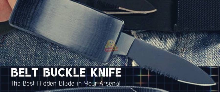 Be Prepared with this Belt with Buckle knife.  Use Indoor, Outdoor, Camping, Hiking, Self defense...