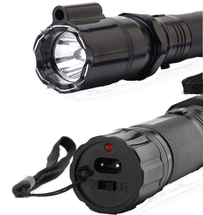 3-IN-1 Laser Stun Gun Flash Light