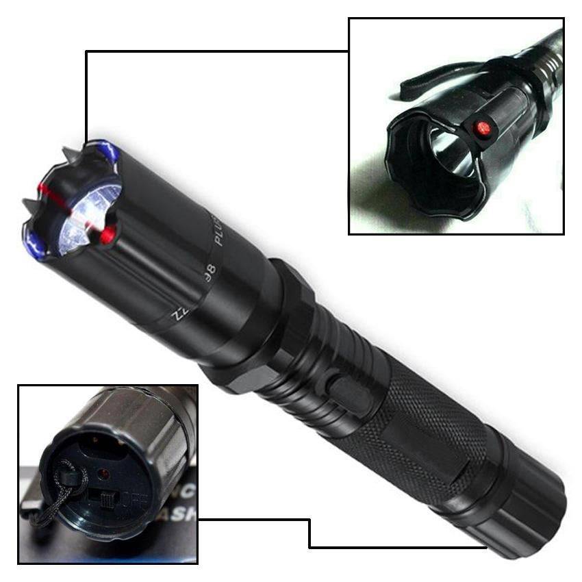 3-IN-1 Laser Stun Gun Flash Light