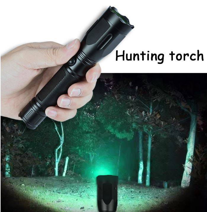 3-IN-1 Laser Stun Gun Flash Light