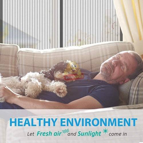Hands-Free Magnetic Mosquito Screen Door, Keep FRESH AIR in and BUGS OUT!
