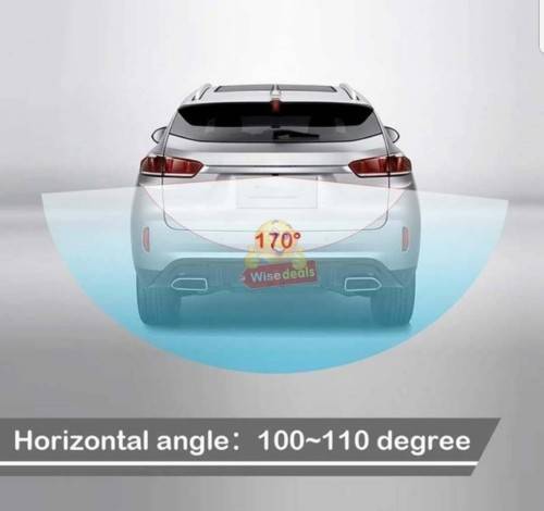 Waterproof HD Rear View Camera  170-degree Wide Viewing Angle