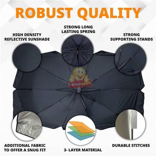 Car Umbrella Windscreen Sun Shade - Protect your car from the sun!