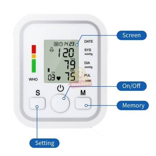 Digital Upper Arm Blood Pressure Monitor