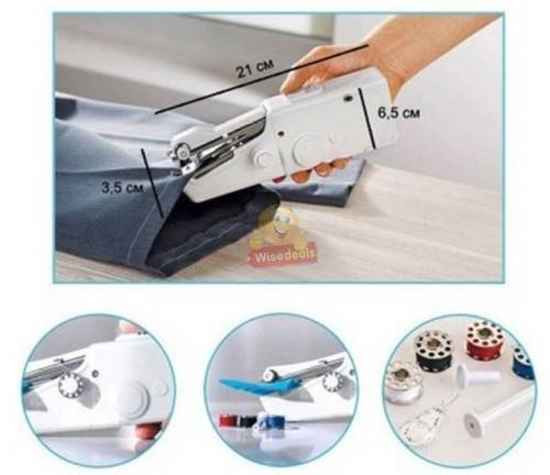 Portable Handy Stitch Electric Sewing Machine and Accessories